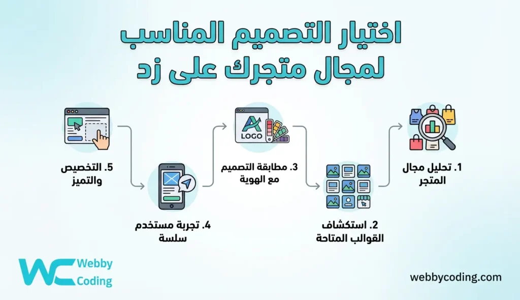 اختيار التصميم المناسب لمجال متجرك على زد؟