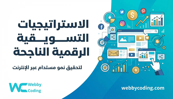 الاستراتيجيات التسويقية الرقمية الناجحة