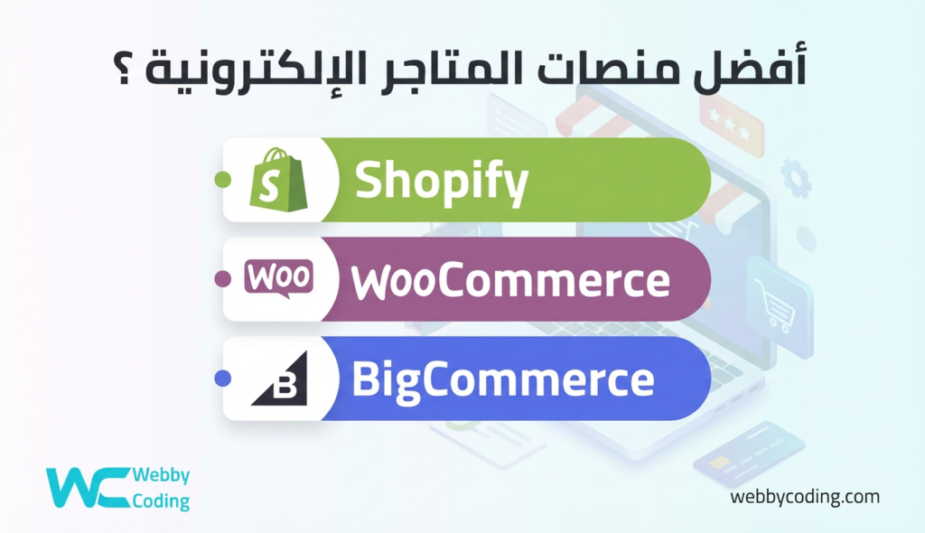 أفضل منصات المتاجر الإلكترونية 