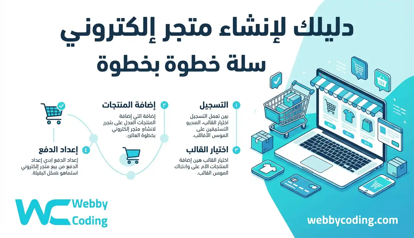 إنشاء متجر إلكتروني سلة