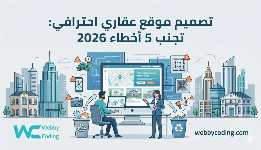 تصميم موقع عقاري