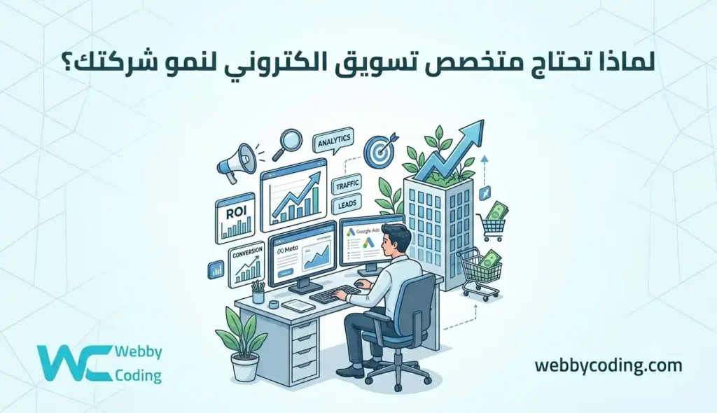 متخصص تسويق الكتروني